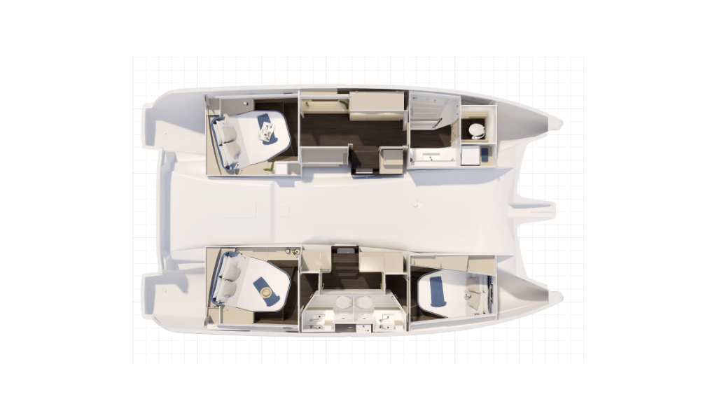 Fountaine Pajot FP 41 Maesto 3 Zefiro