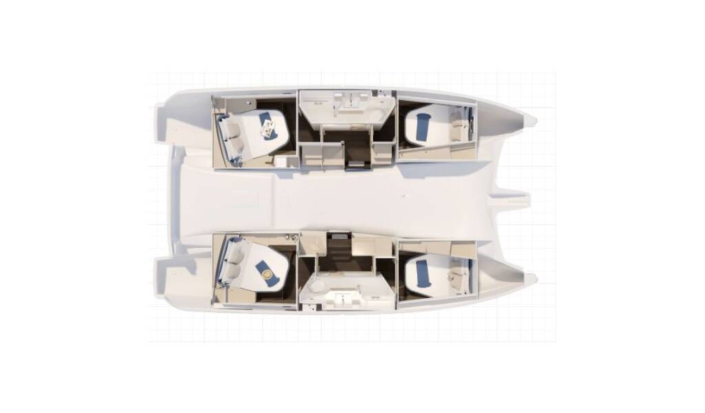 Fountaine Pajot FP 41 Quatuor 2 SISLEY