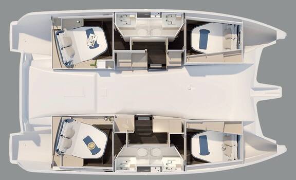 Fountaine Pajot FP 41 Quatuor 3 Stefania