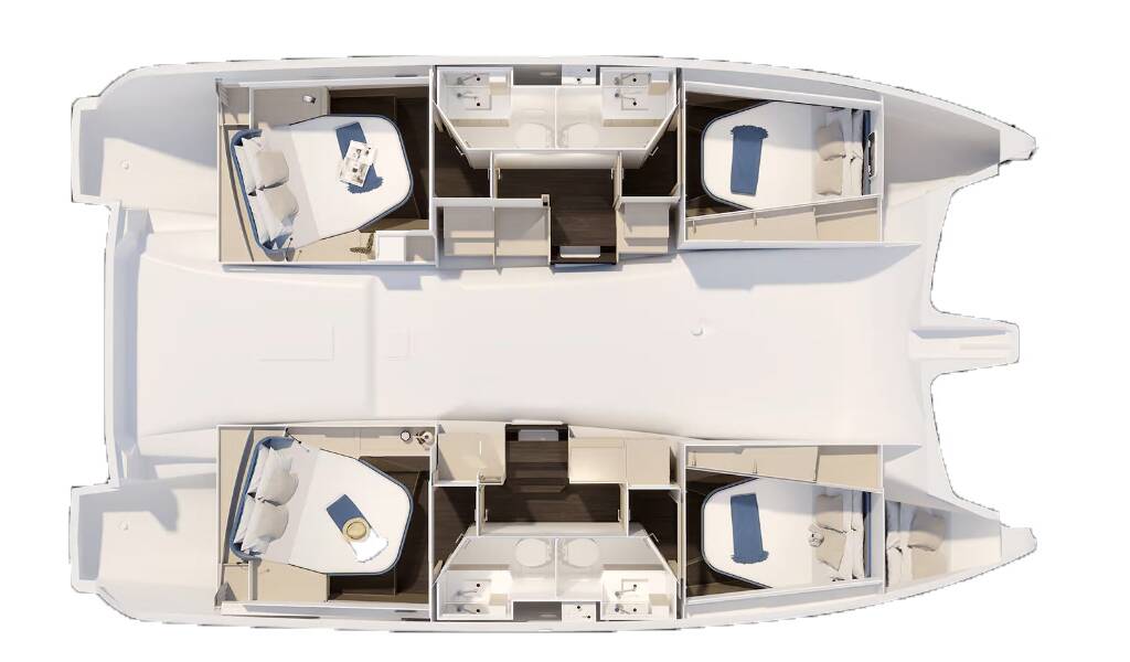 Fountaine Pajot FP 41 Quatuor 4 Auriga