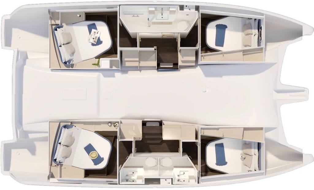 Fountaine Pajot FP 41 Quatuor 4 Barbara