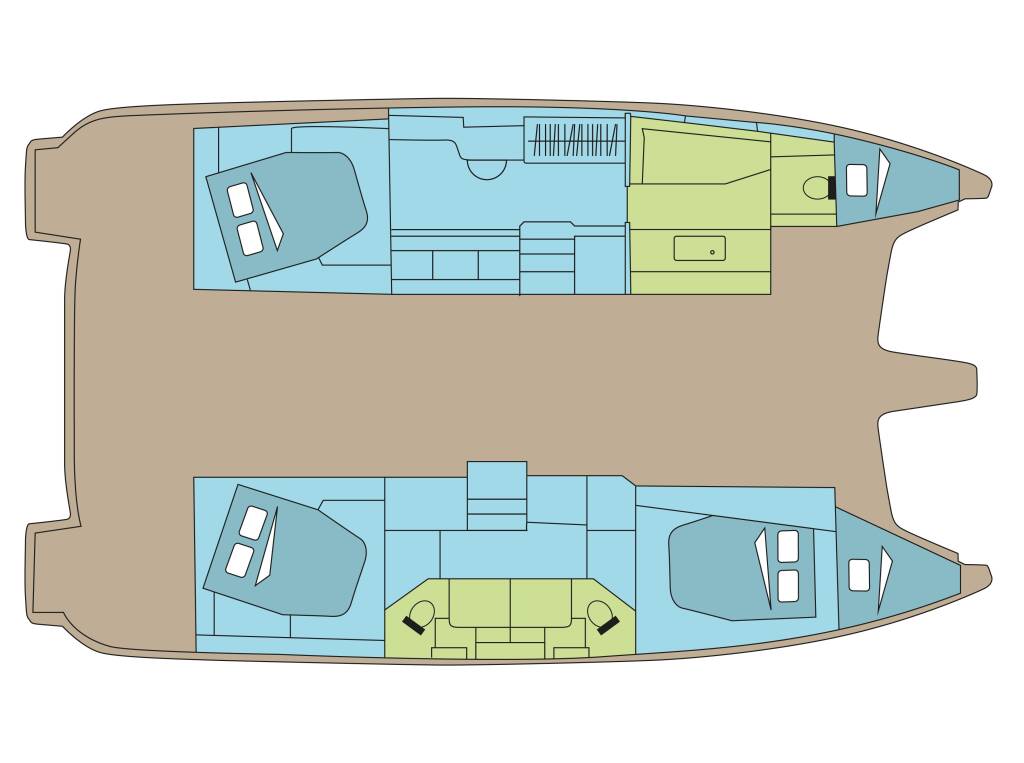 Fountaine Pajot FP 44 Maestro DIVER DOG