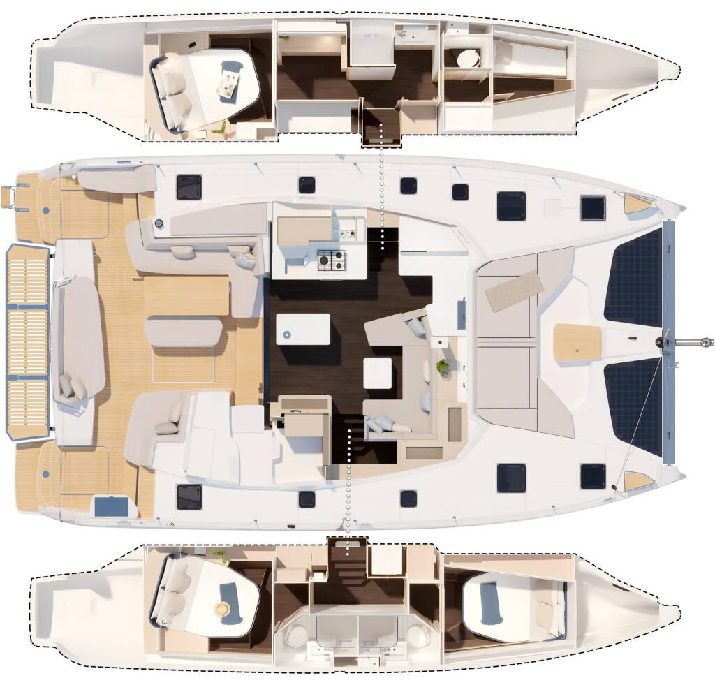 Fountaine Pajot FP 44 Maestro Hi Iaka