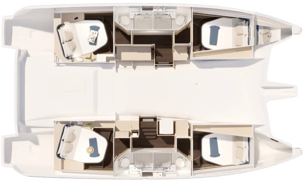 Fountaine Pajot FP 44 Quatuor Makatea