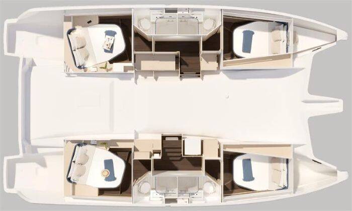 Fountaine Pajot FP 44 Quatuor Agios Paisios