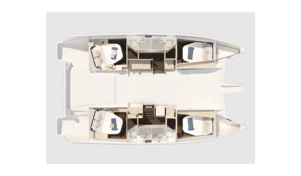 Fountaine Pajot FP 44 Quatuor Selah Vie