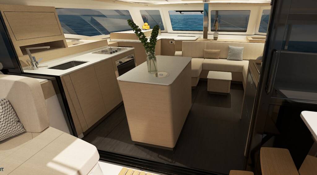 Fountaine Pajot FP 44 Quatuor Selah Vie
