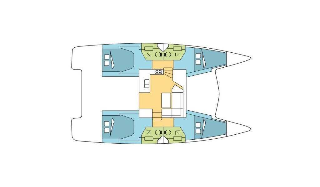 Katamaran Fountaine Pajot Lucia 40 HAPPY HOUR 