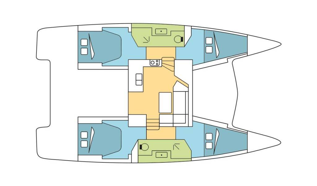 Katamaran Fountaine Pajot Lucia 40 VAHEVALA 