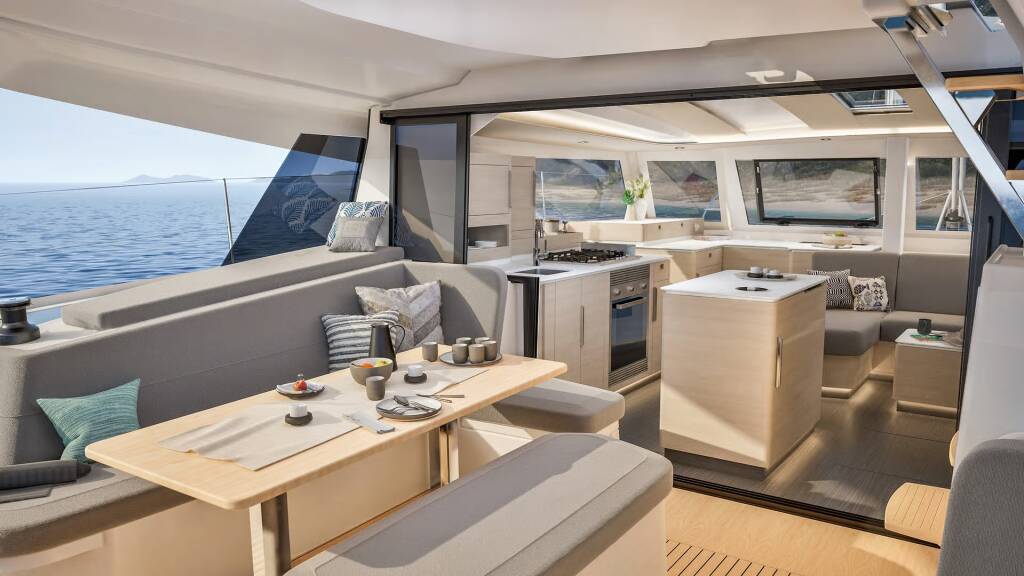 Catamaran Fountaine Pajot New 44 Quatour 