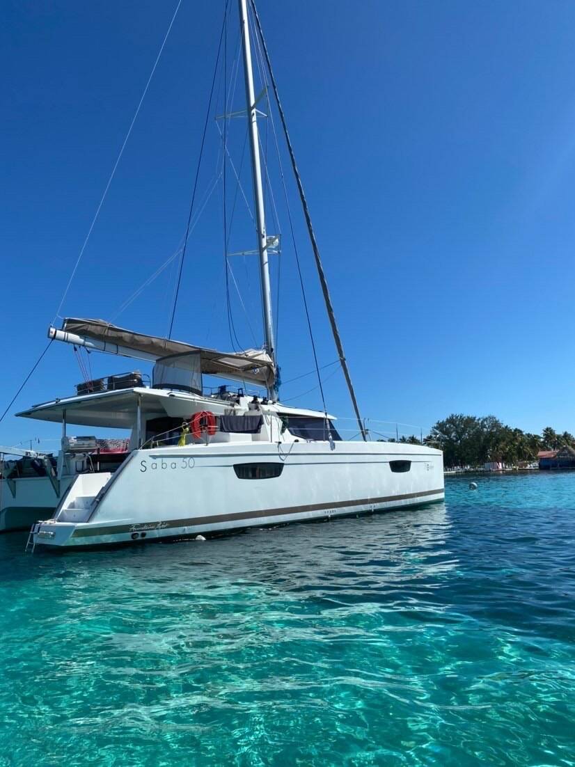 Catamaran Fountaine Pajot Saba 50 Quintet Nowhere