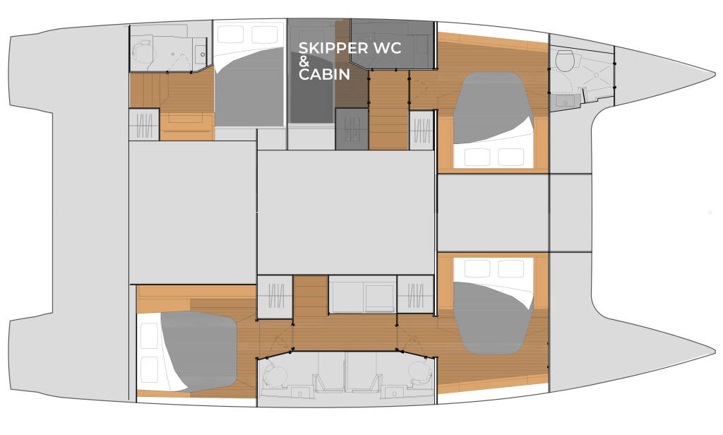 Fountaine Pajot Tanna 47 Nerida
