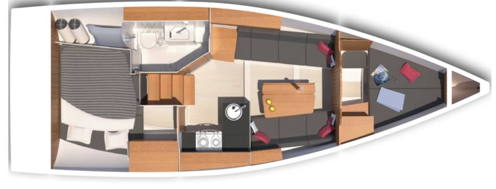 Segelyacht Hanse 315 Ray