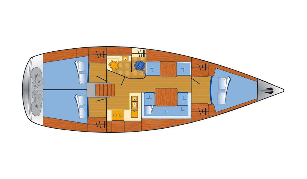Segelyacht Hanse 370 Mattis