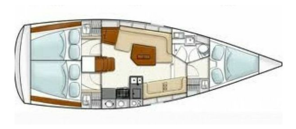 Segelyacht Hanse 385 Capriccio