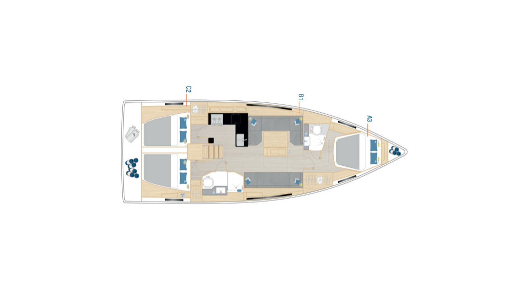 Hanse 410 Catch me if you can