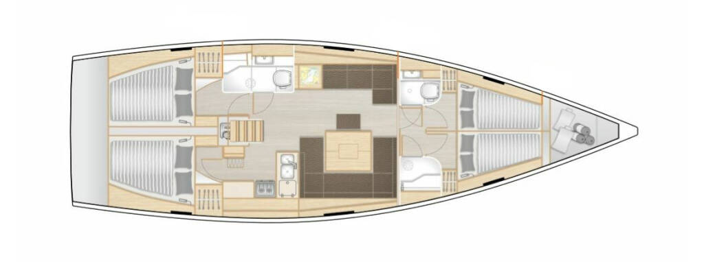 Segelyacht Hanse 458 Euphoria