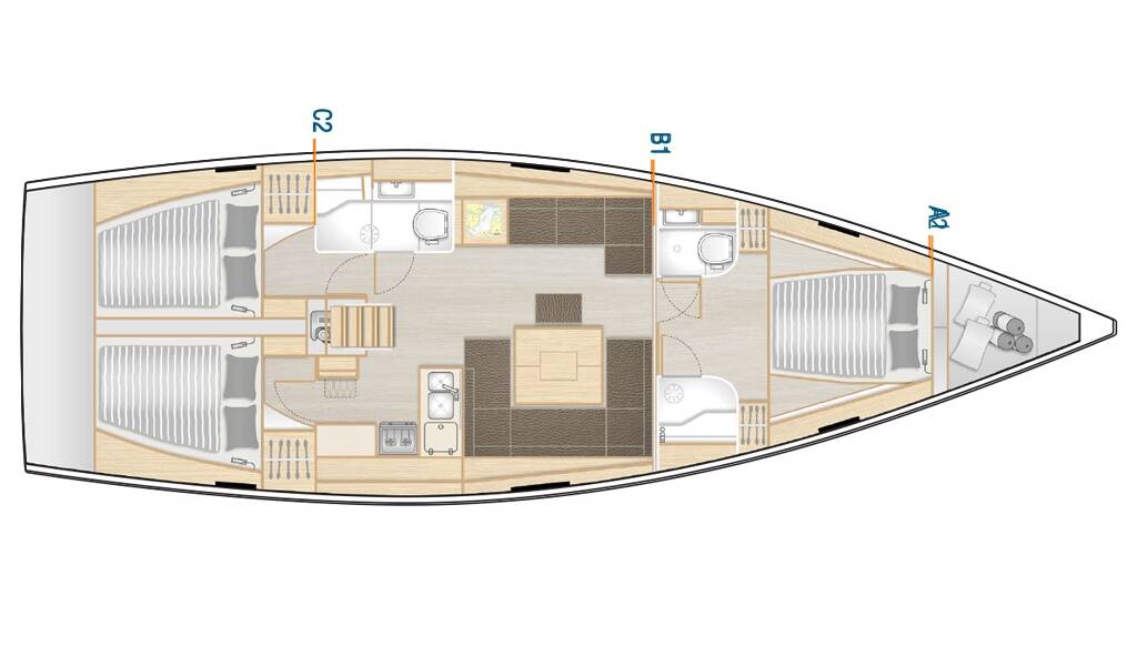 Hanse 458 Terna