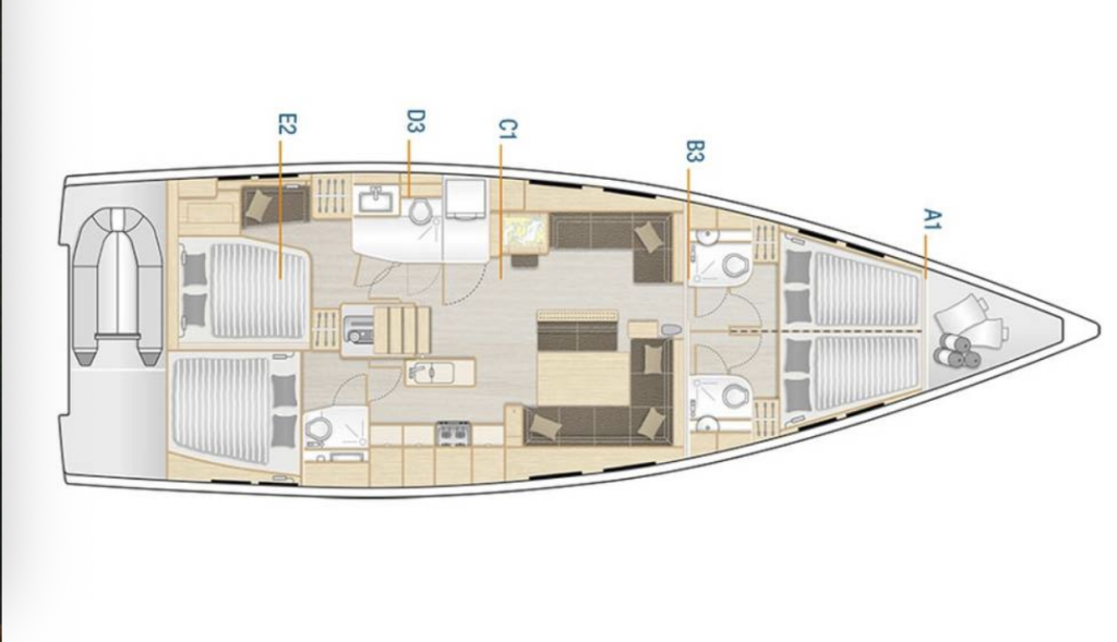 Hanse 548 Mila Felice