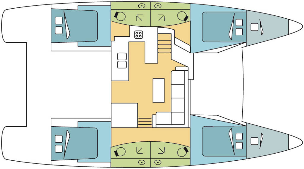 Catamaran Helia 44 GINGEMBRE 