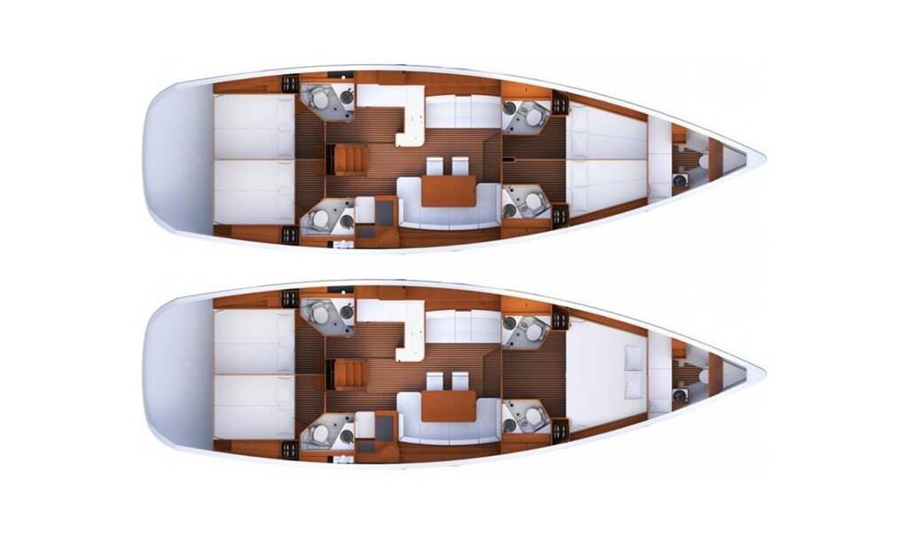 Segelyacht Jeanneau 53 Trinity