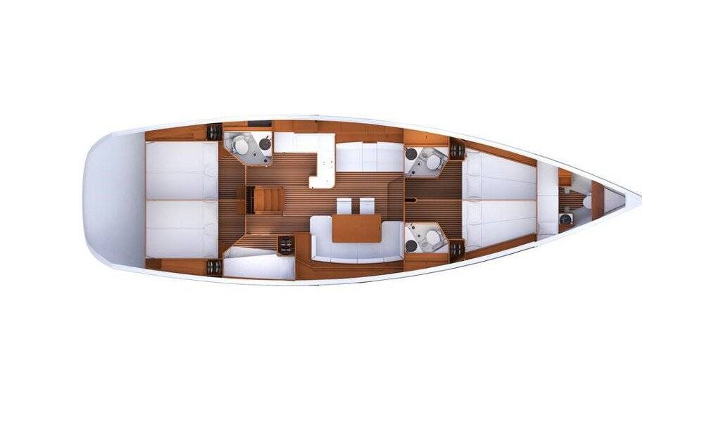 Segelyacht Jeanneau 53 