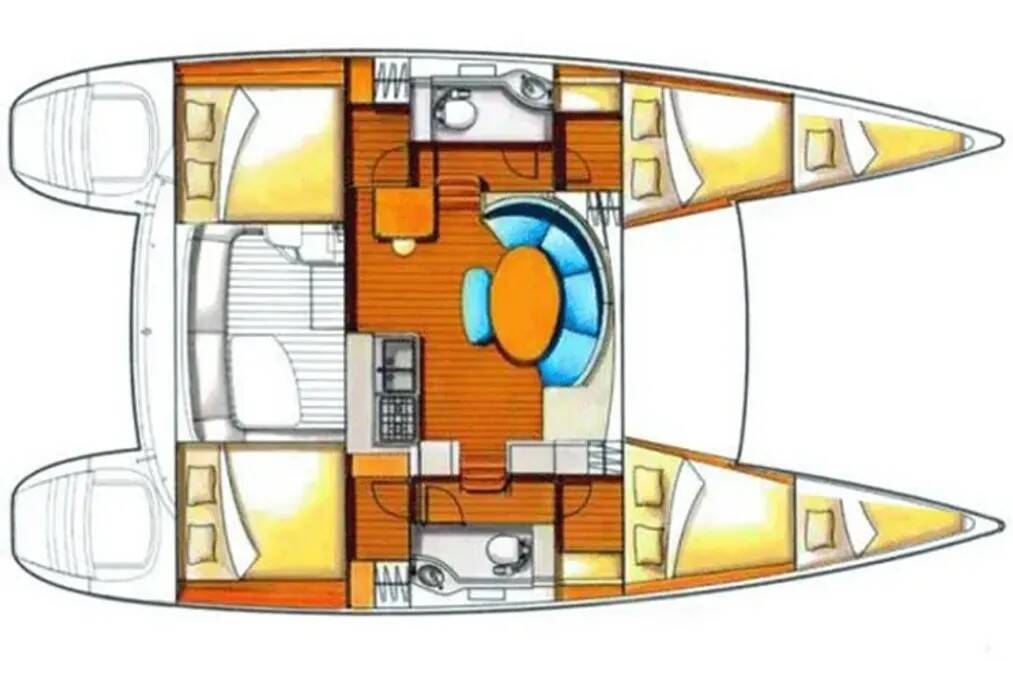 Lagoon 380 Queen Mia