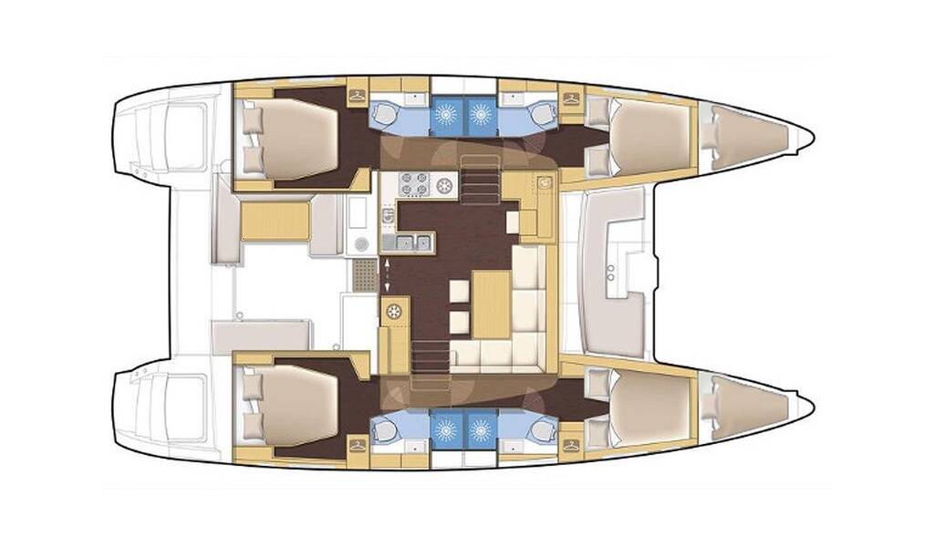 Catamaran Lagoon 450 F Luna