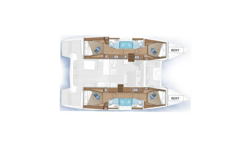 Lagoon 46 Rope The Wind