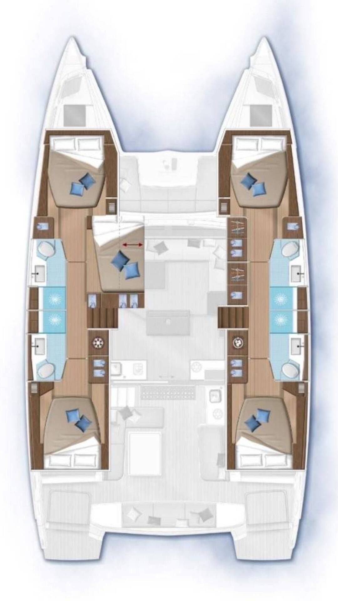 Catamaran Lagoon 50 Nauti Cat