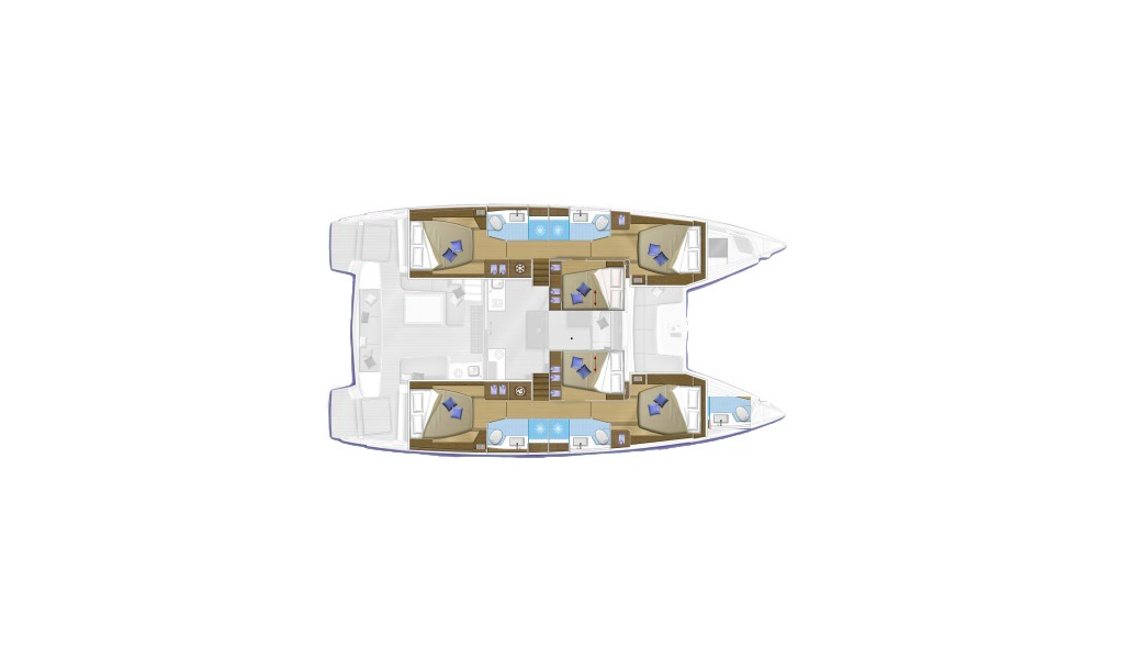 Lagoon 50 Out of the Blue