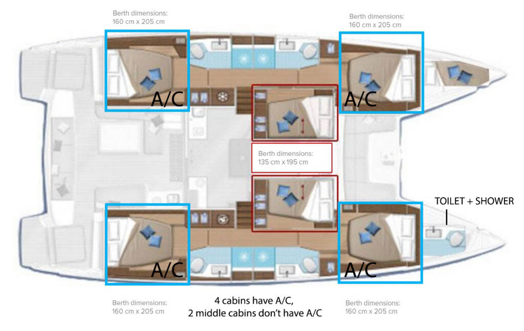 Lagoon 50 Princess Claire