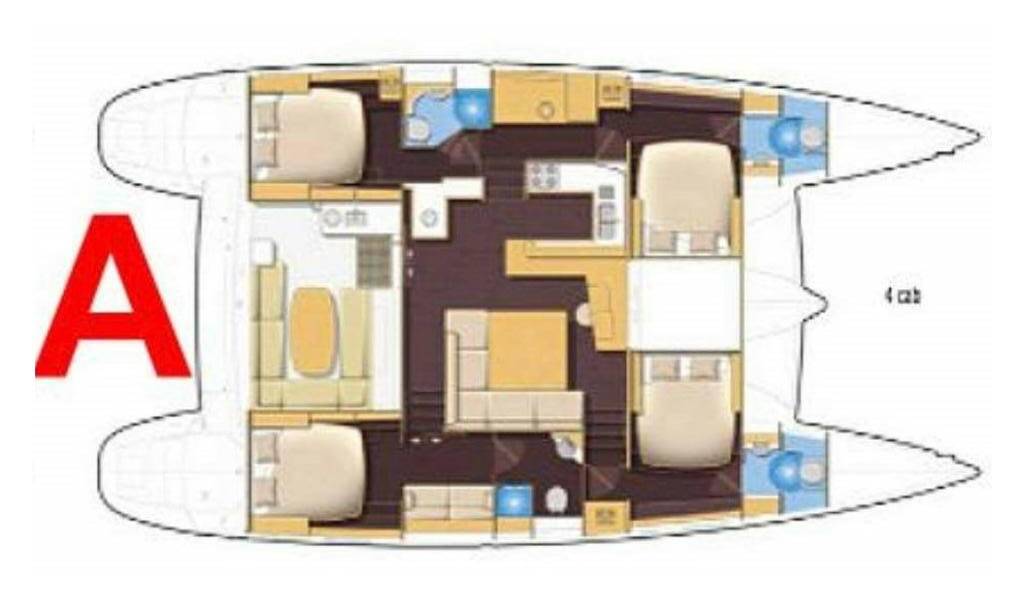 Katamaran Lagoon 500 Bossa Nova 1