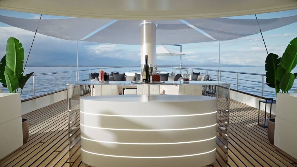 Luxus-Motoryacht Maia Maia