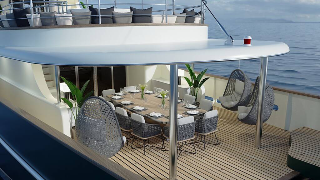 Luxus-Motoryacht Maia Maia