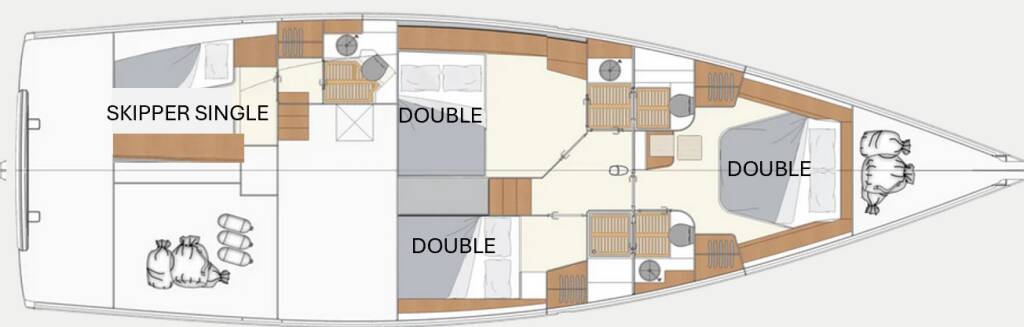 Segelyacht Moody 54 DS Freedom