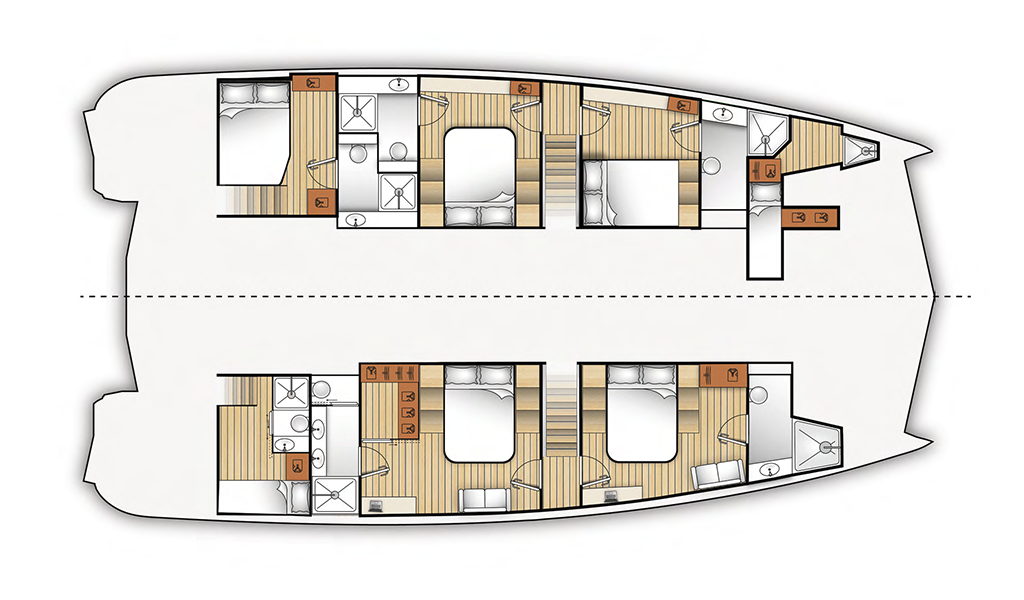 Katamaran Moon 60 sail Seabarit LX