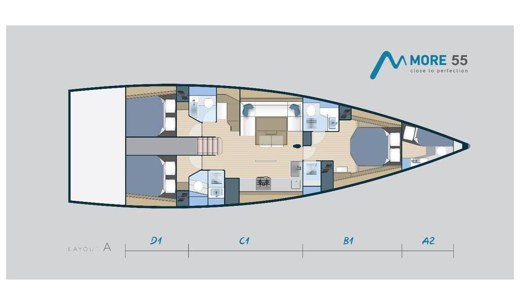 Sailing yacht More 55 Sophie Emilie