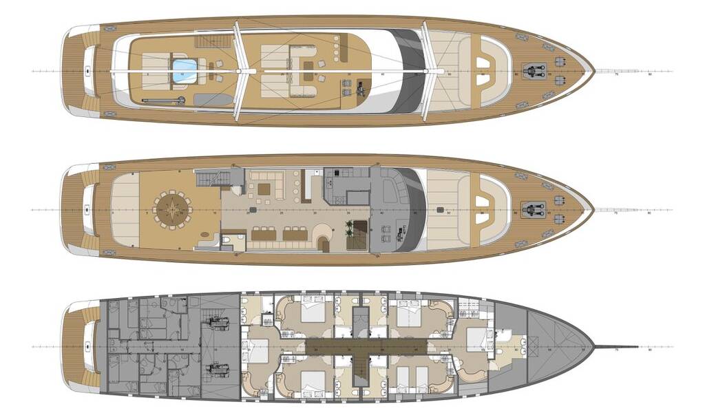 Luxury sailing yacht MS Custom Aurum Sky M/S Aurum Sky