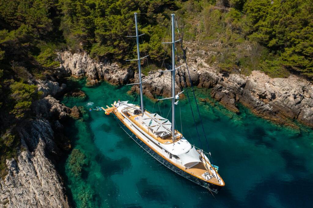 Luxus-Segelyacht M/S Dalmatino Dalmatino
