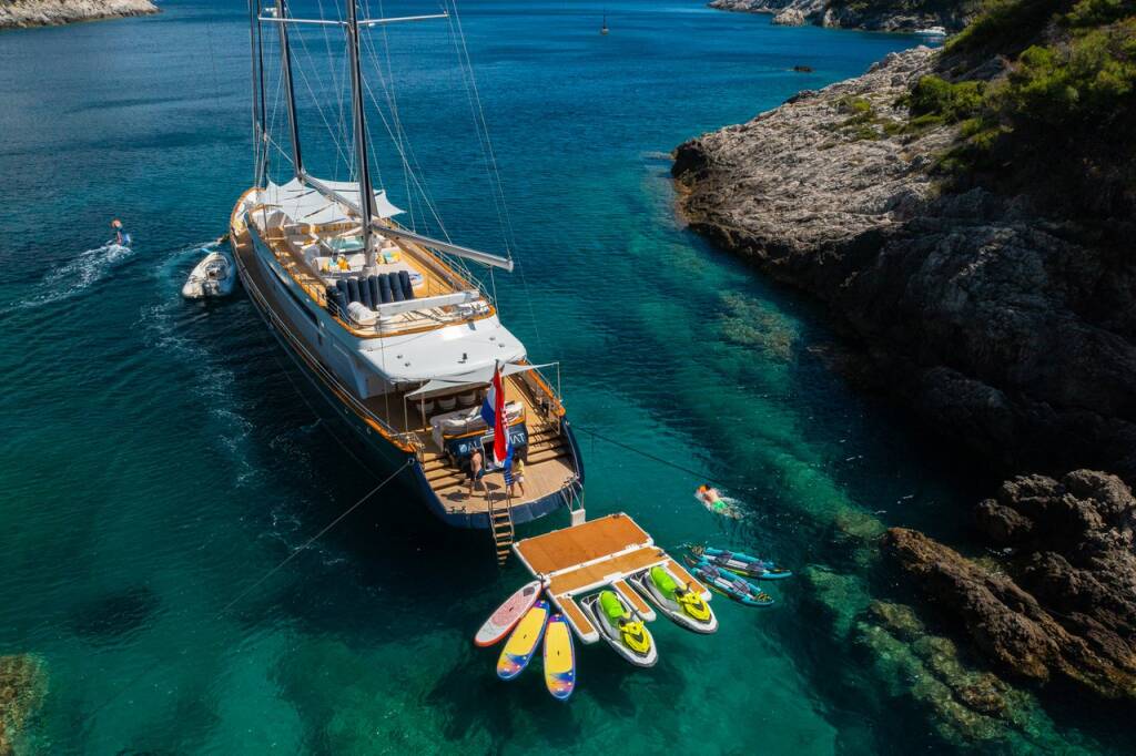 Luxus-Segelyacht M/S Dalmatino Dalmatino