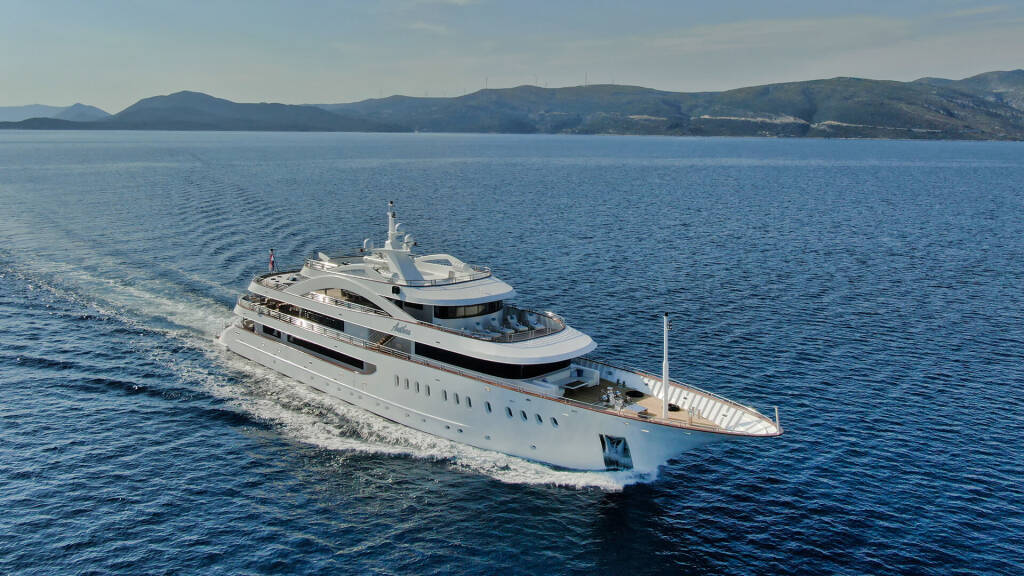 Luxury motor yacht MY Custom Anthea Anthea