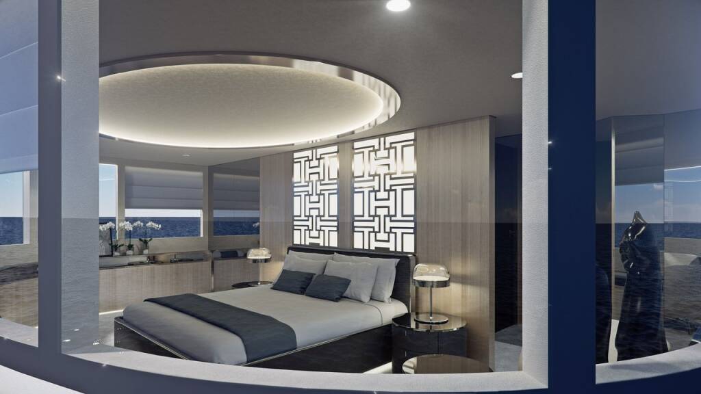 Luxus-Motoryacht MY Custom Black Swan Black Swan