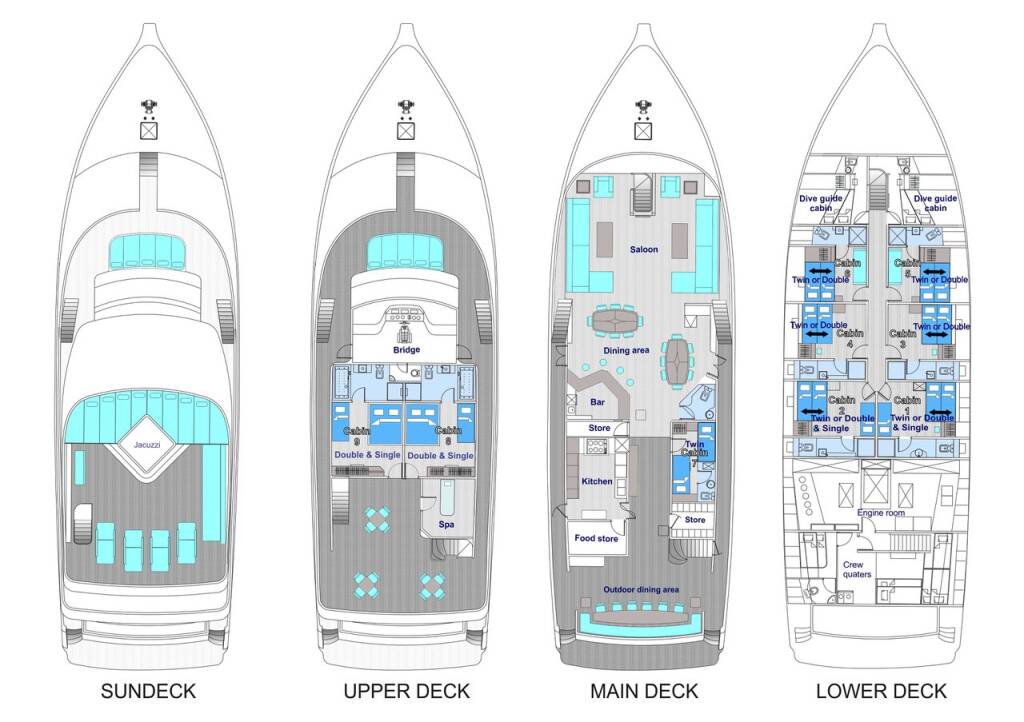 Luxus-Motoryacht MY Honors Legacy Honors Legacy