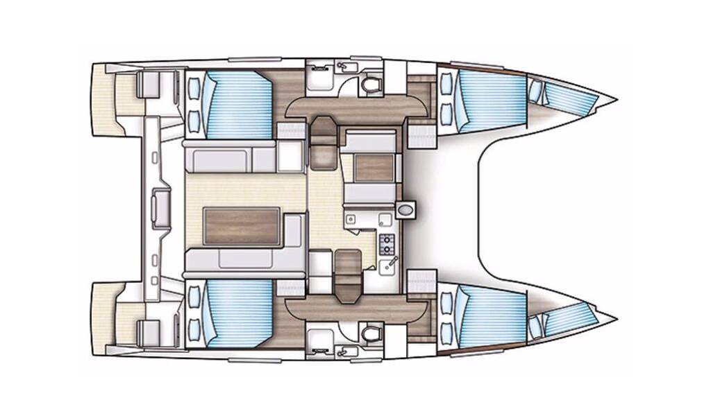 Katamaran Nautitech 40 Open Rosa