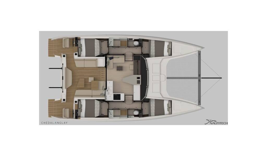 Katamaran Nautitech 44 Open Sempre Verde