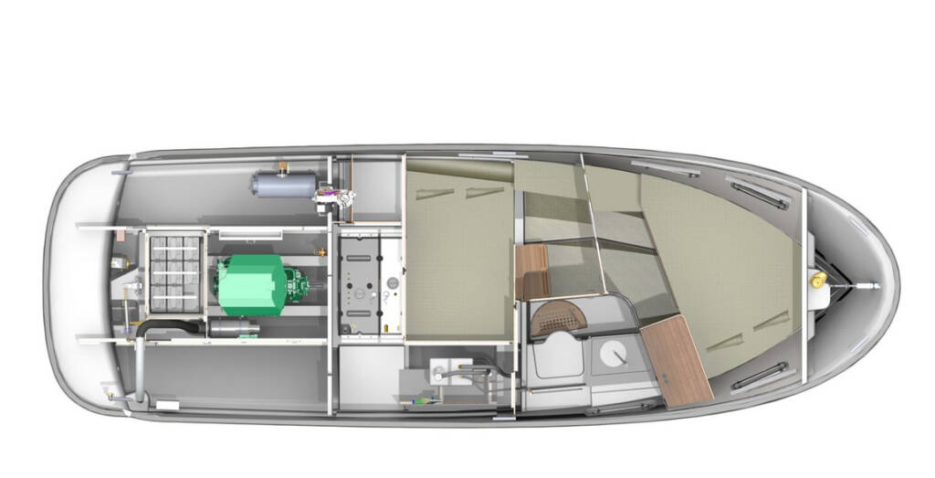 Motorboot Nimbus 305 Coupe Forlux II