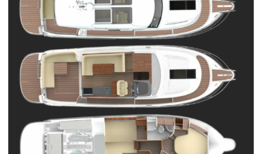 Motorboot Nimbus 405 Coupe Bonbon