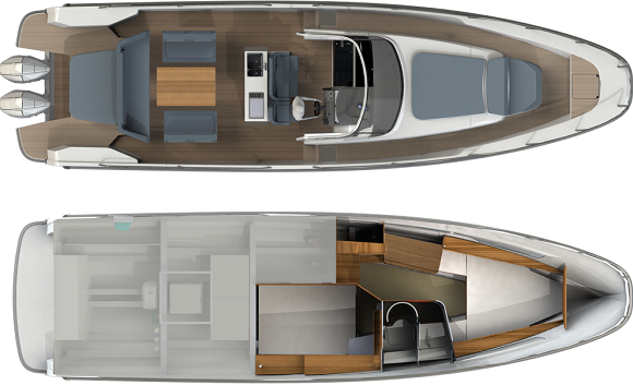 Motorboot Nimbus T11 Kali