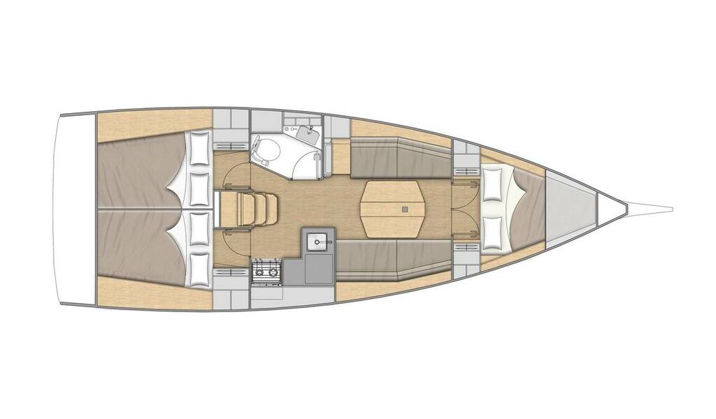 Segelyacht Oceanis 34.1 Sailing Spirit